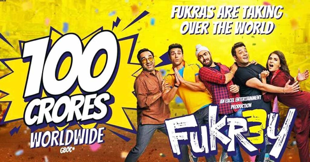 Fukrey 3 Worldwide Box Office Collection