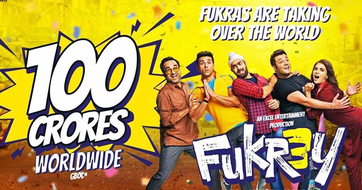 Fukrey 3 Worldwide Box Office Collection